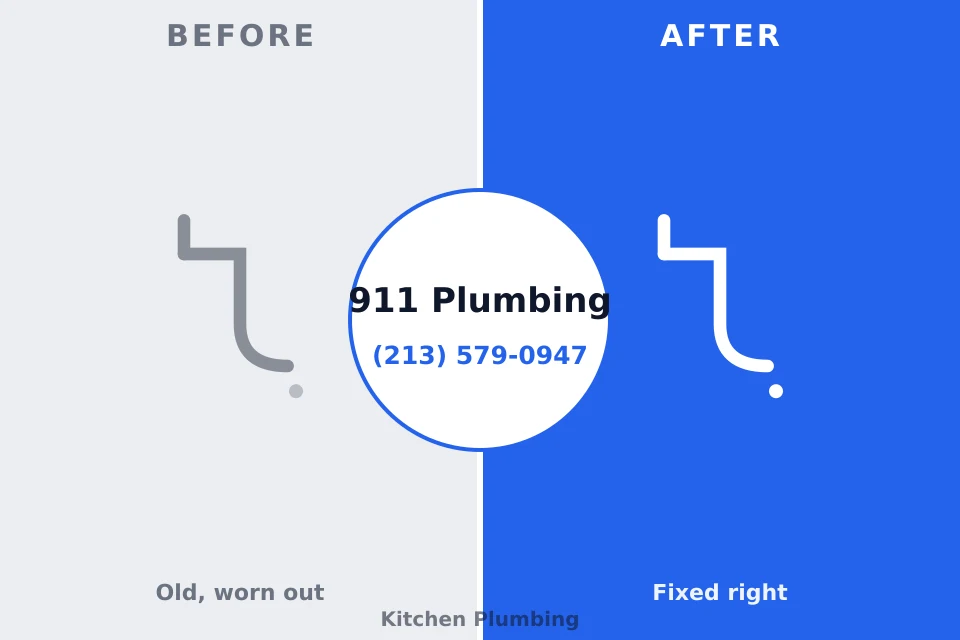 Before and after: plumbing company Bath, MI
